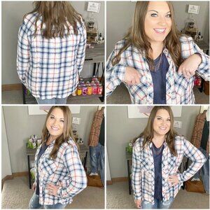 Grace & Lace Favorite Button Up Plaid